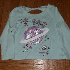 My Mom is Far Out Baby girl shirt